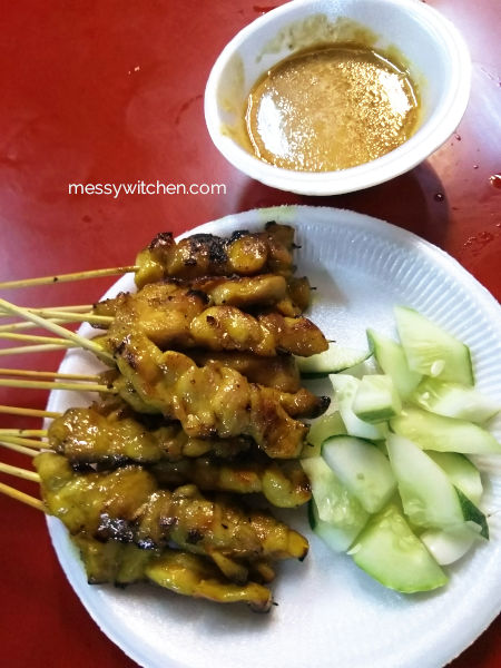 Chicken Satay @ Satay Lido, Emporium Makan, Klang